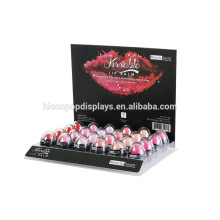 24 Lipstick Makeup Cosmetic Stand Display Rack Organizer Acrylic Wholesale Lip Gloss Display Case